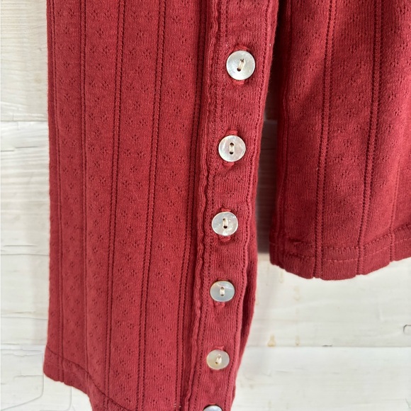 Emma Rothkopf Pointelle Henley - Picture 4 of 4